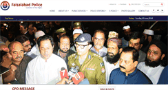 Desktop Screenshot of faisalabadpolice.gov.pk